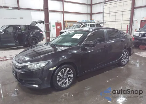 2016 Honda Civic Ex z USA, uszkodzony, nr VIN 2HGFC2F7XGH556020